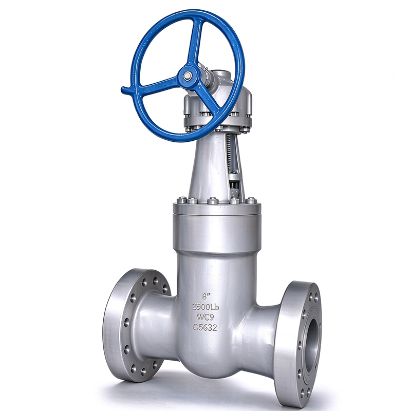 API Wedge Cast Steel Gate Valve with Pressure Self Tightening Seal