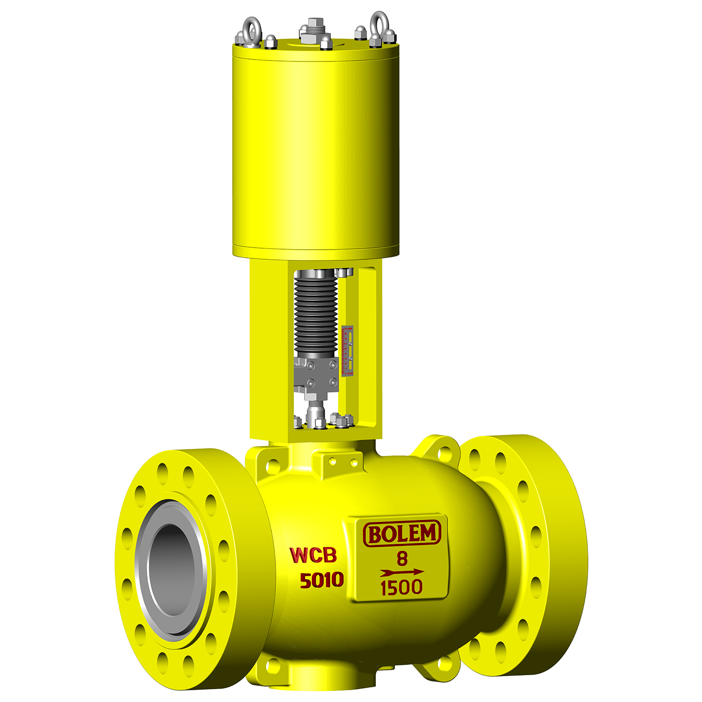 Axial Flow Control Valve