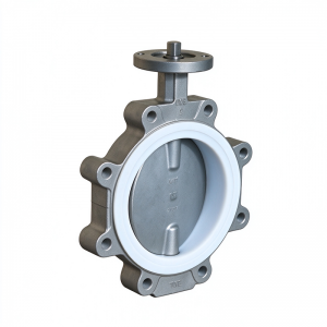 Concentric Fluoroplastic Lined Resilient Seated Lug Type Butterfly Valve
