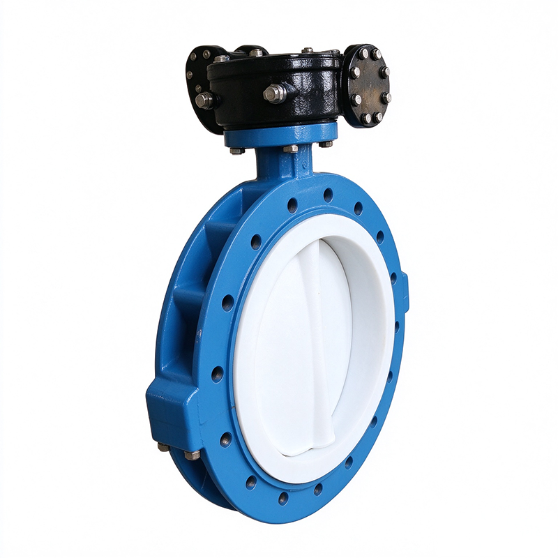 Concentric Fluoroplastic Lined Resilient Seated Lug Type Butterfly Valve