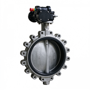 Concentric Rubber Lined Resilient Seated Lug Type Butterfly Valve