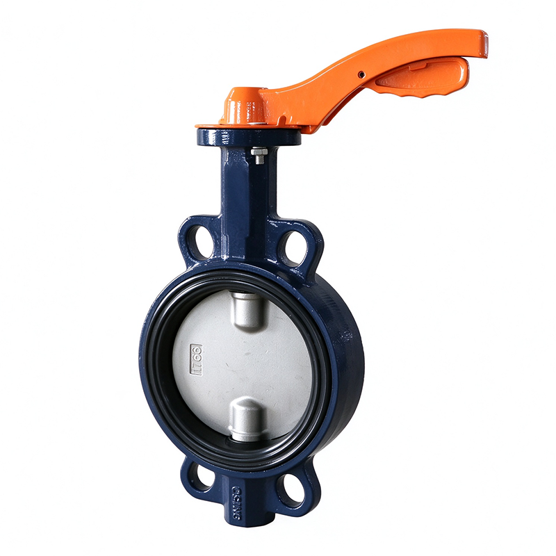 Concentric Rubber Lined Resilient Seated Wafer Type Butterfly Valve