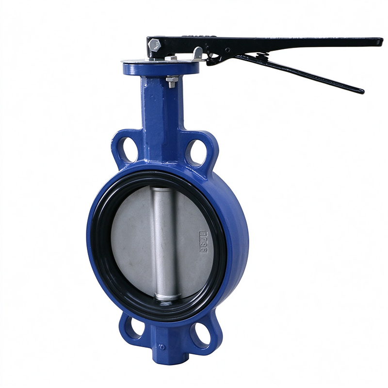 Concentric Rubber Lined Resilient Seated Wafer Type Butterfly Valve