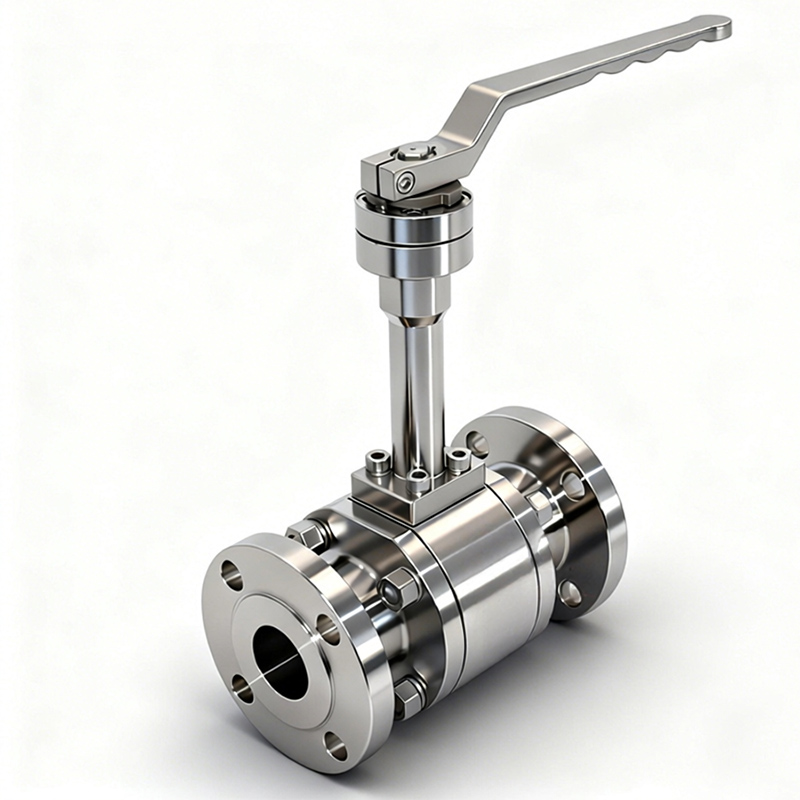 Cryogenic Side Entry Forged Steel Trunnion Mounted Ball Valve