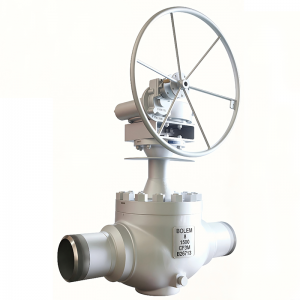 Cryogenic Top Entry Cast Steel Trunnion Mounted Ball Valve