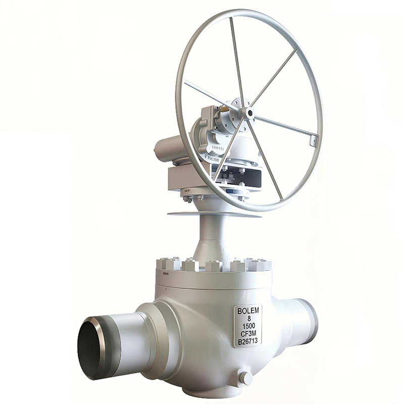 Cryogenic Top Entry Cast Steel Trunnion Mounted Ball Valve
