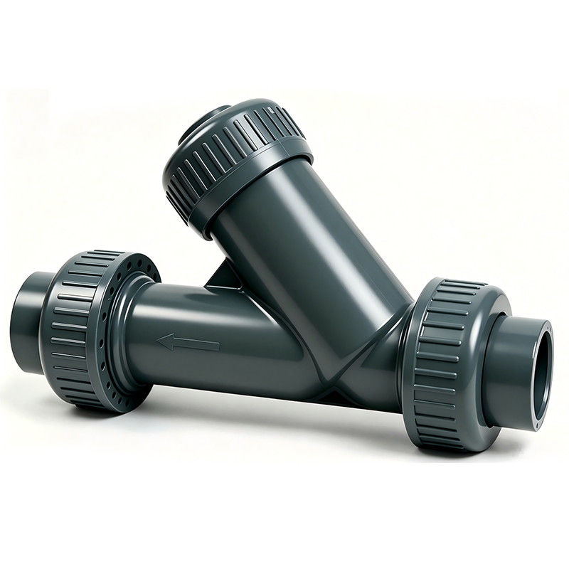 Engineering Plastic Y-Type Lift Check Valve