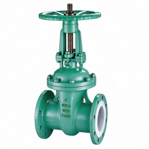 Fluoroplastic Lined Gate Valve