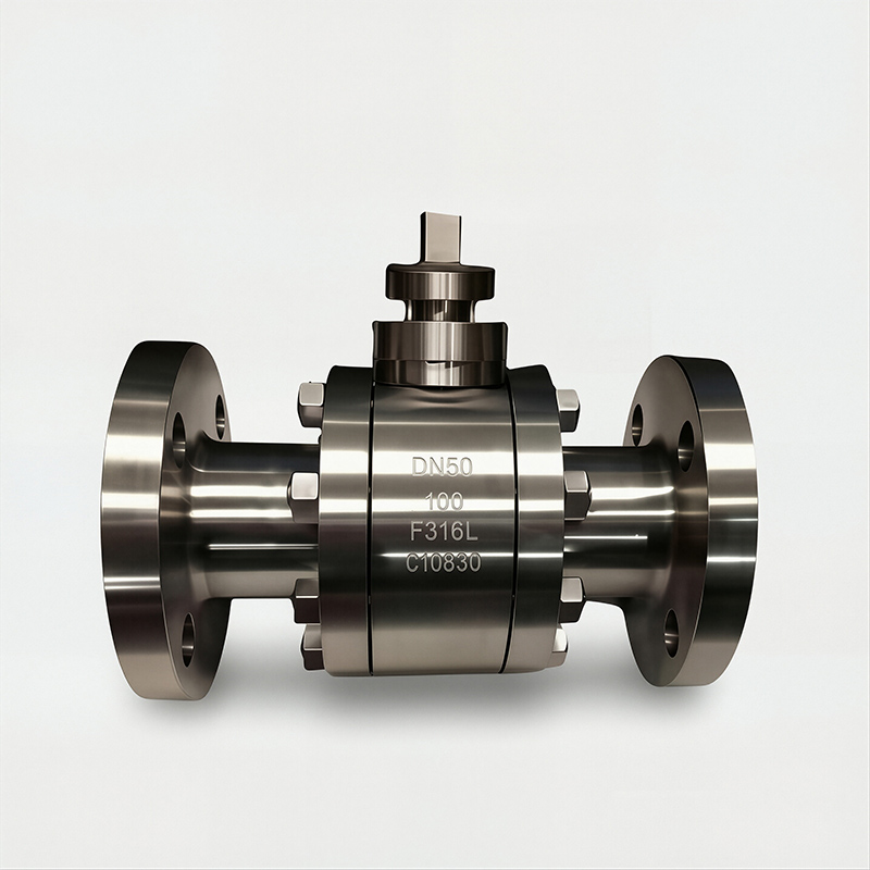 Side Entry Forged Steel Floating Ball Valve
