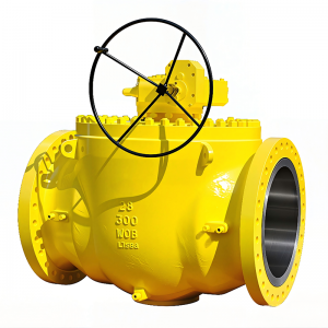 Top Entry Cast Steel Trunnion Ball Valve
